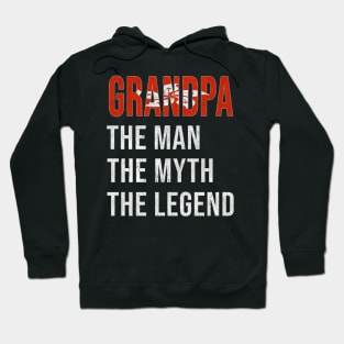 Grand Father Hong Kongese Grandpa The Man The Myth The Legend - Gift for Hong Kongese Dad With Roots From  Hong Kong Hoodie